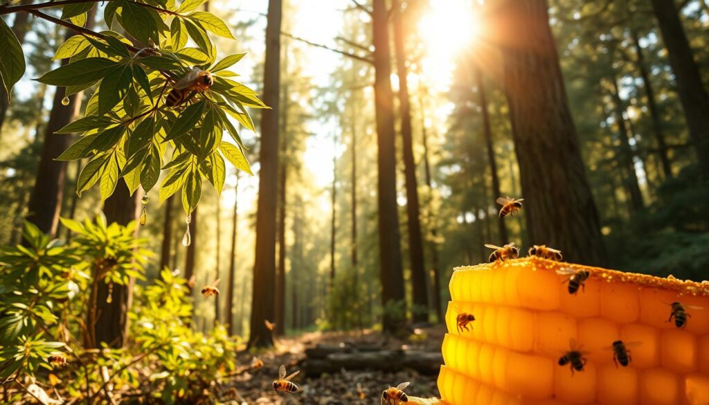 proces powstawania miodu